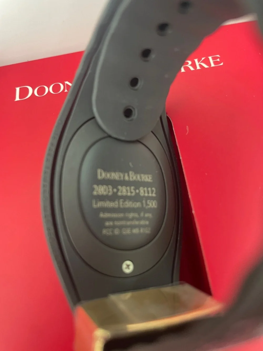 Dooney & Bourke LE, Black MagicBand from Italy Pavillon. - Picture 8 of 9